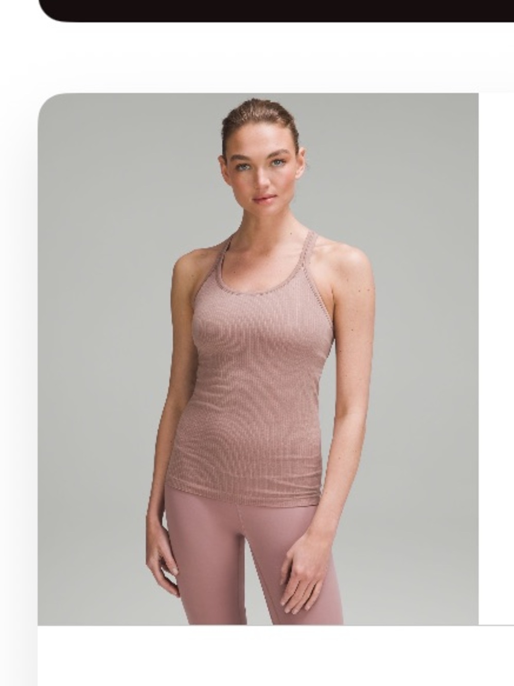 lululemon athletica Ebb to street tank